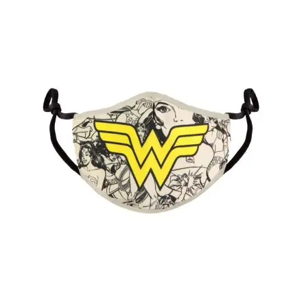 Wonder Woman Comic Logo szájmaszk termékfotó