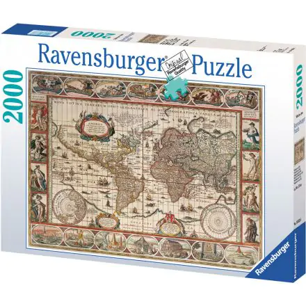 World Map puzzle 2000db-os termékfotó