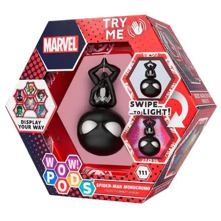 WOW! POD Spider-Man Monochrome led figura termékfotója