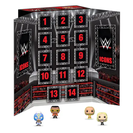 WWE Countdown Pocket Funko POP! 14 db-os adventi kalendárium termékfotója