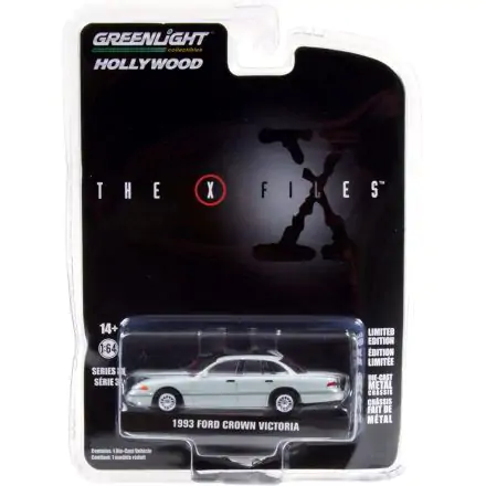 X-Files Diecast Model 1/64 1993 Ford Crown Victoria Washington D.C. Unmarked Agent termékfotó