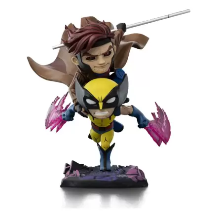 X-Men 97 Mini Co. PVC figura Gambit and Wolverine 23 cm termékfotója