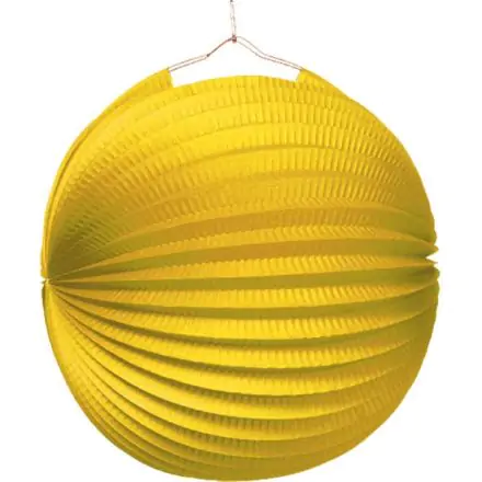 Yellow, Sárga lampion 25 cm termékfotó