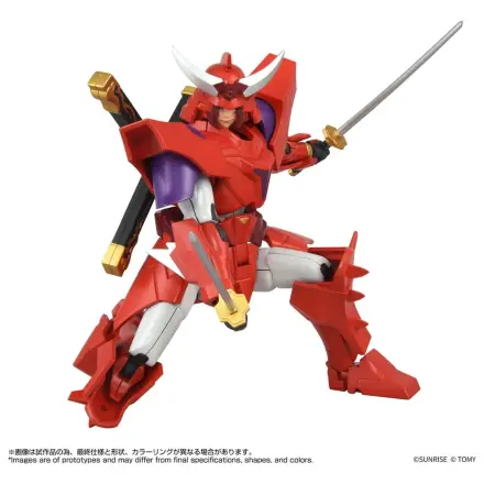 Yoroi Shin Den Samurai Troopers Toyrise akciófigura Gai of the Heat 15 cm     termékfotó