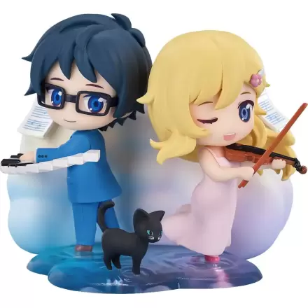 Your Lie in April Qset Kaori Miyazono & Kosei Arima Mini figura csomag 9 cm termékfotója