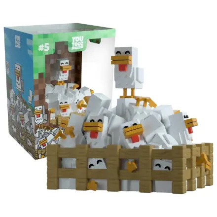 Minecraft Chickens figura 9cm termékfotó