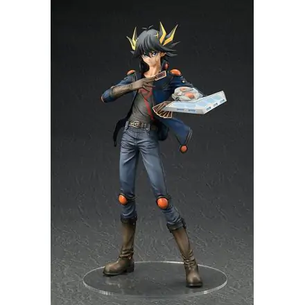 Yu-Gi-Oh! 5D's 1/7 Yusei Fudo PVC szobor figura 25 cm termékfotó