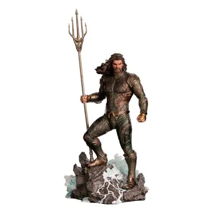Zack Snyder's Justice League BDS Art Scale 1/10 Aquaman szobor figura 29 cm termékfotója