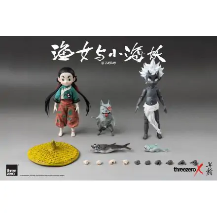 Zao Dao 1/6 Fishergirl and Little Sea Elf Standard Edition szobor figurák 15 cm termékfotó