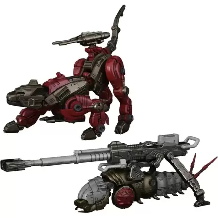 Zoids 1/100 RMZ-010 Canoly Molga & Hell Cat Base Guards 2 db-os Műanyag modell készlet csomag 20 cm termékfotó