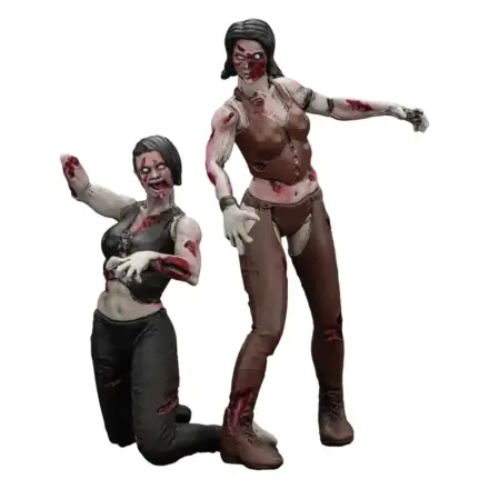 Zombie Dark Source Female wrestlers 2 db-os akciófigura csomag 8 cm termékfotó